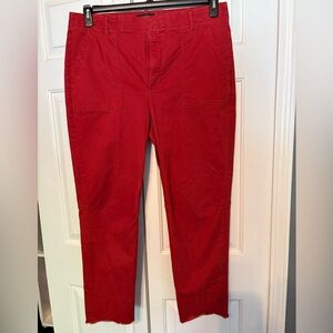 Banana Republic Pants with Straight-Leg Design.